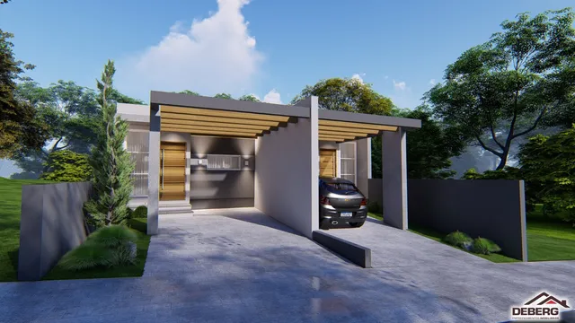 Casa geminada com 2 dormitórios
