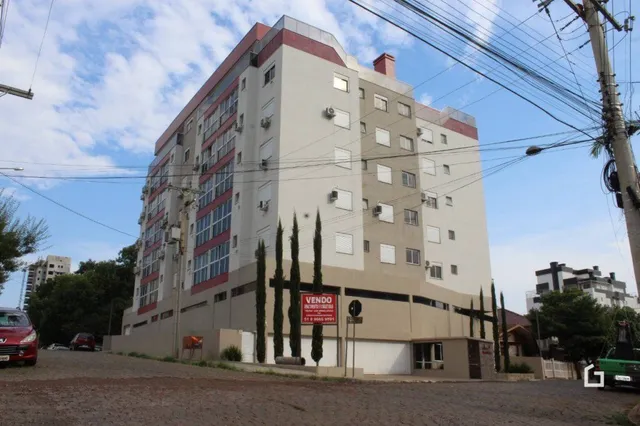 Fachada de um prédio residencial em Lajeado, Brasil.