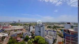 Vista aérea de uma área urbana em Lajeado, Brasil.