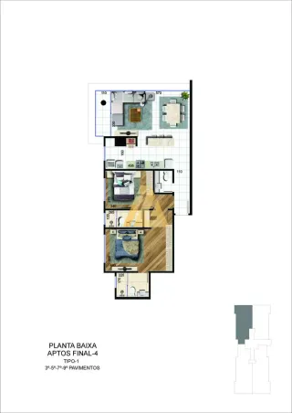 Apartamento com 1 dormitório, foto 22