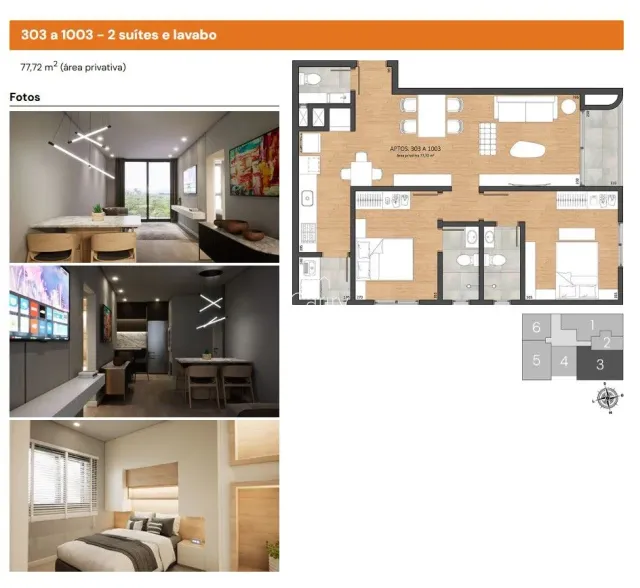 Apartamento com 2 dormitórios, foto 4