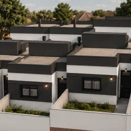 Foto da fachada de um prédio residencial em Lajeado, Brasil.