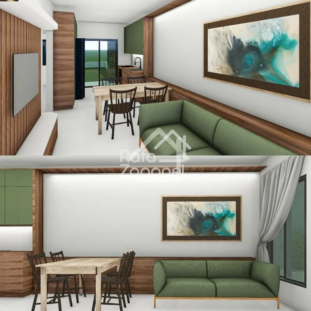 Casa geminada com 2 dormitórios, foto 2