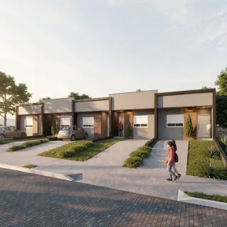 Casa geminada com 2 dormitórios, foto 1