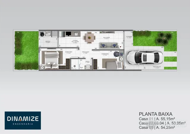 Casa geminada com 2 dormitórios, foto 5