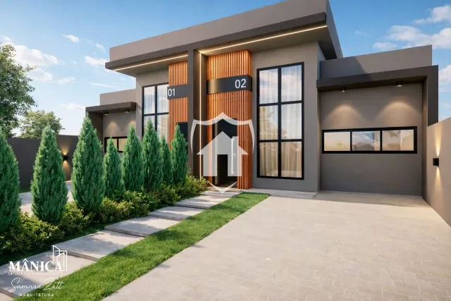 Casa geminada com 3 dormitórios