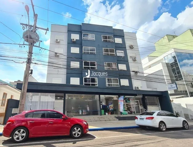 Fachada de um prédio residencial em Lajeado, Brasil.