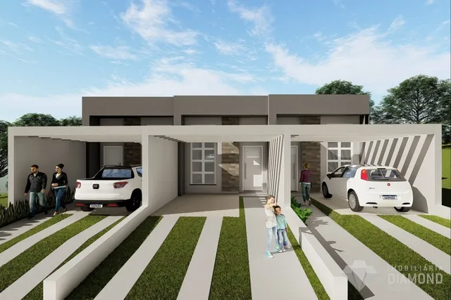 Casa geminada com 2 dormitórios