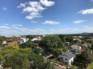 Vista aérea de uma área residencial em Lajeado, Brasil.