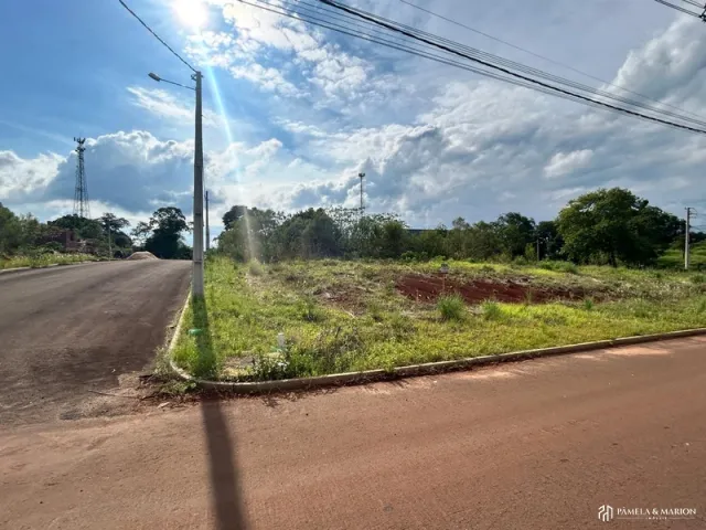 Vista da estrada de terra com vegetação ao lado em Lajeado, Brasil.