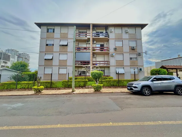 Fachada de um prédio residencial em Lajeado, Brasil.