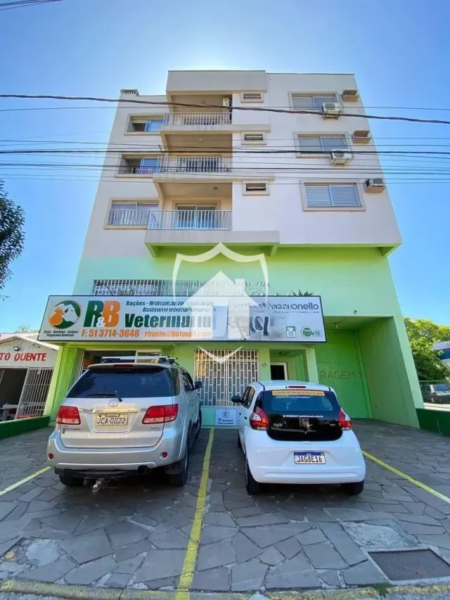 Fachada de um prédio residencial em Lajeado, Brasil.