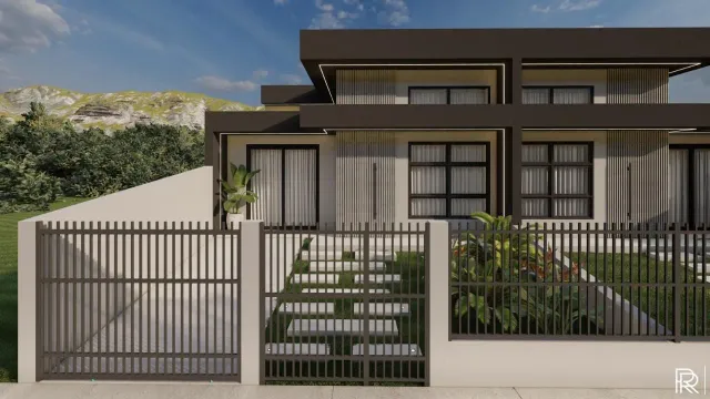 Casa geminada com 2 dormitórios
