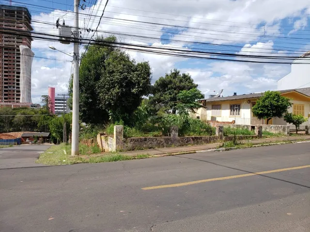 Exterior de uma residência na rua em Lajeado, Brasil.