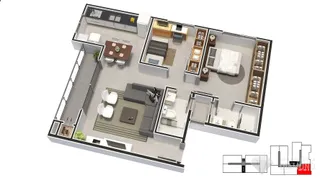 Apartamento com 2 dormitórios, foto 6