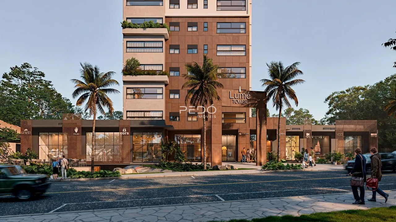 Fachada de um prédio residencial em Lajeado, Brasil.