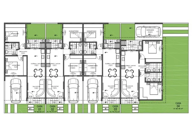 Casa geminada com 2 dormitórios, foto 4