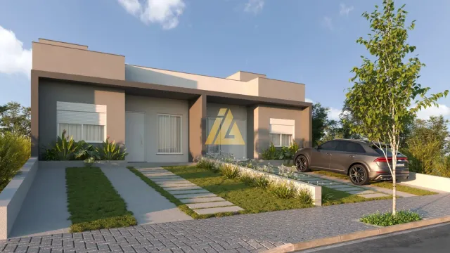 Casa geminada com 2 dormitórios