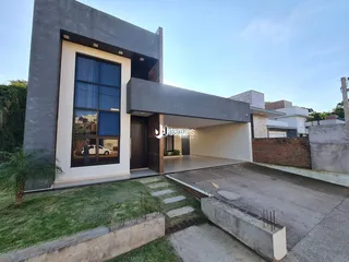 Fachada moderna de uma residência em Lajeado, Brasil.