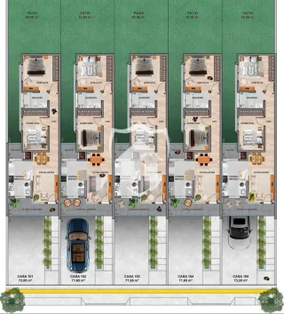 Casa geminada com 2 dormitórios, foto 6