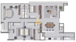 Apartamento com 3 dormitórios, foto 25