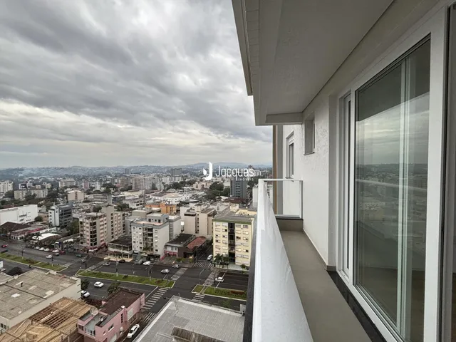 Vista da paisagem urbana de Lajeado, Brasil, vista de um edifício.