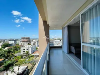 Vista da varanda de um imóvel em Lajeado, Brasil.