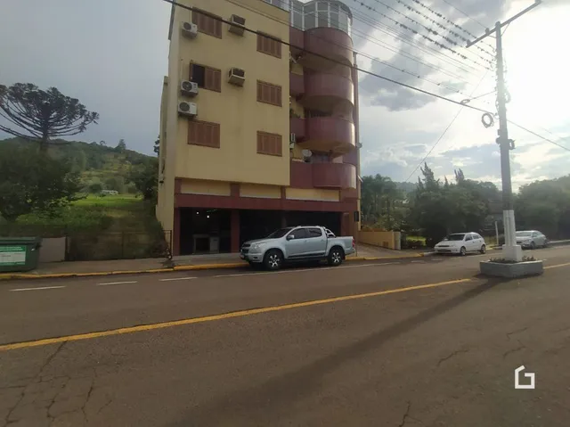 Fachada de um prédio residencial em Lajeado, Brasil.