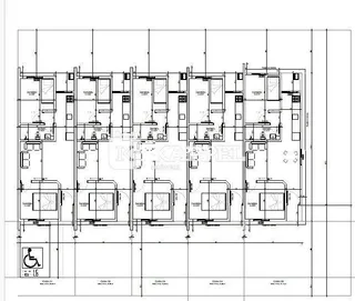 Este é um projeto de planta baixa de uma residência.