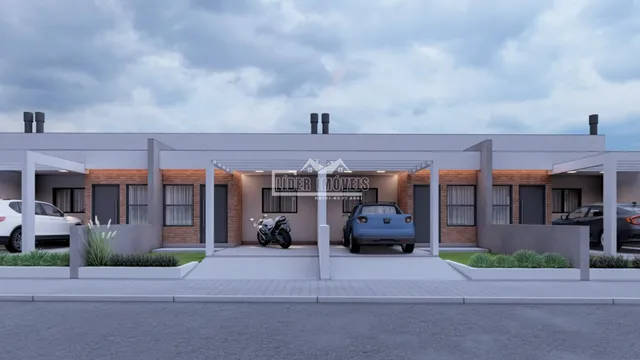 Casa geminada com 2 dormitórios