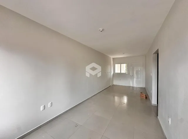 Corredor interno de uma residência em Lajeado, Brasil.