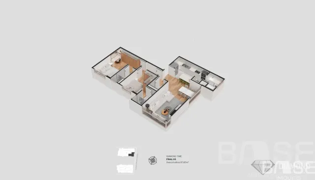 Apartamento com 2 dormitórios, foto 3
