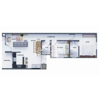 Casa geminada com 2 dormitórios, foto 6