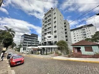 Fachada de um prédio residencial em Lajeado, Brasil.