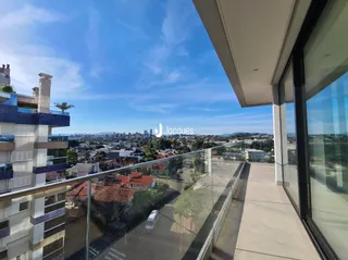 Vista da cidade de Lajeado a partir de um terraço.