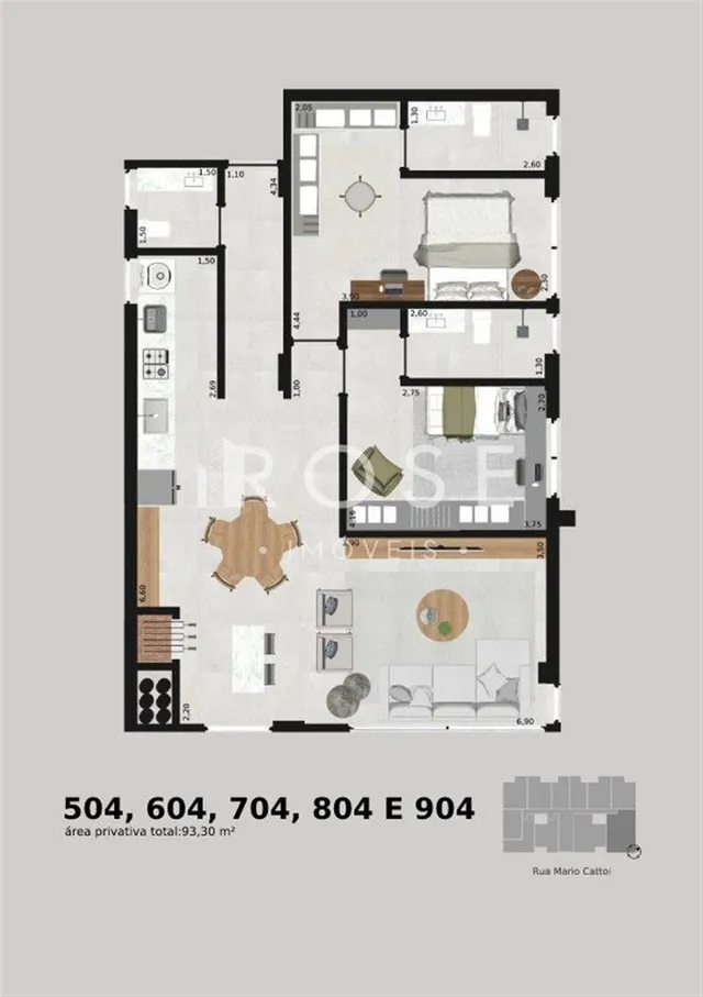 Apartamento com 2 dormitórios, foto 2