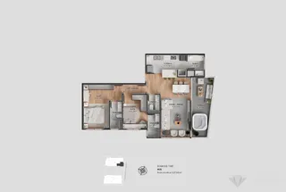 Apartamento com 2 dormitórios, foto 9