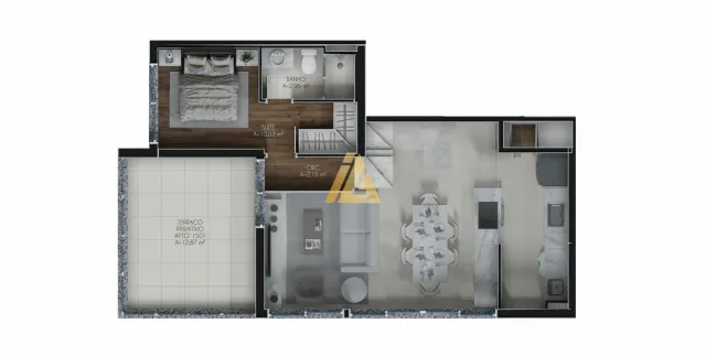 Apartamento com 2 dormitórios, foto 5