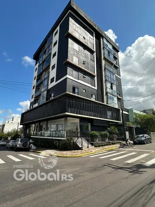 Fachada de um prédio residencial em Lajeado, Brasil.