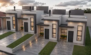 Casa geminada com 2 dormitórios, foto 2