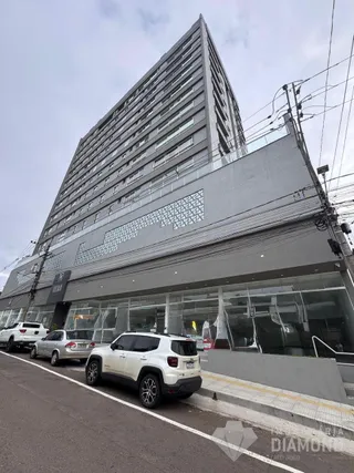 fachada moderna de um edifício residencial em Lajeado, Brasil.