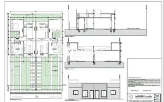 Planta baixa de um imóvel residencial mostrando a distribuição dos cômodos.