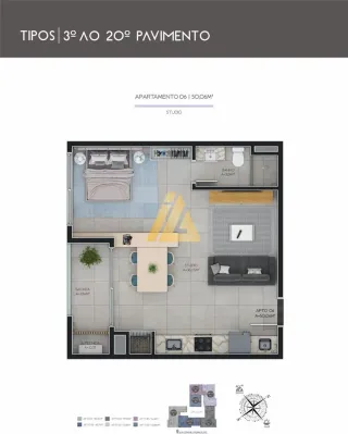Apartamento com 2 dormitórios, foto 22