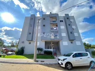Fachada de um prédio residencial em Lajeado, Brasil.