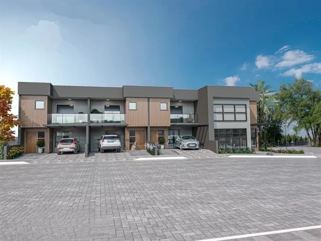 Fachada moderna de um imóvel residencial em Lajeado, Brasil.