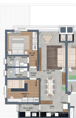 Apartamento com 2 dormitórios, foto 32
