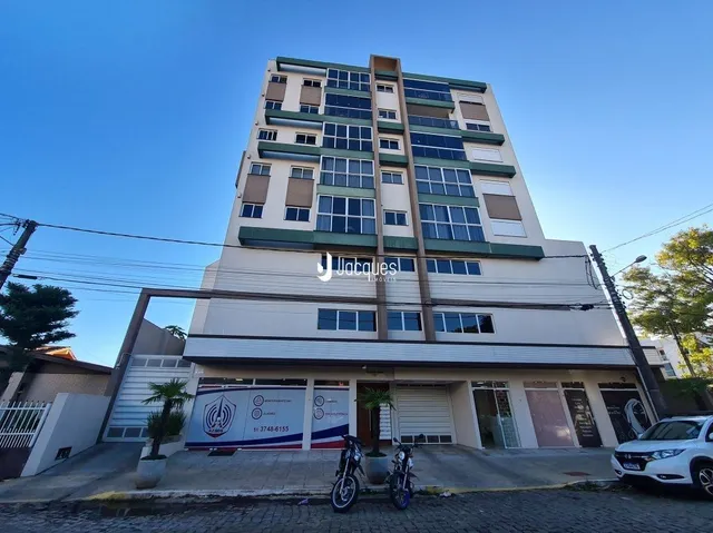 Fachada de um prédio residencial em Lajeado, Brasil.