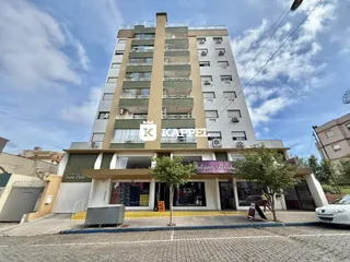 Fachada de um prédio residencial em Lajeado, Brasil.