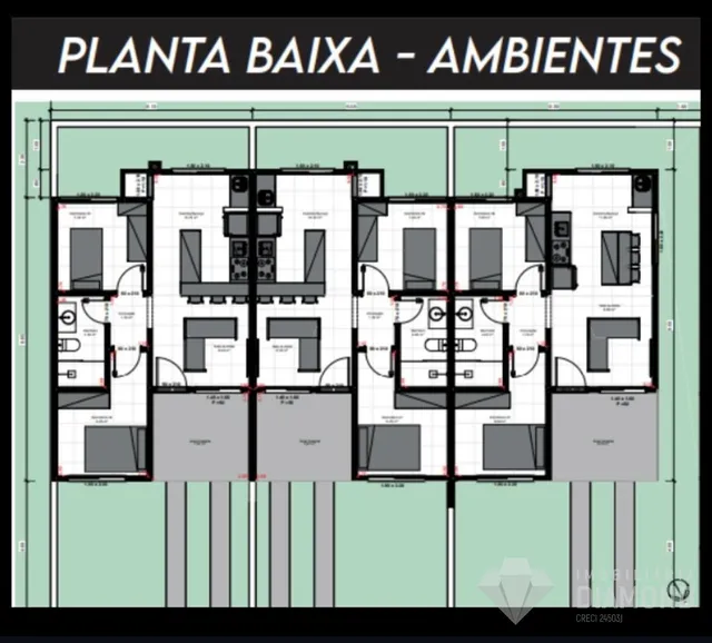 Casa geminada com 2 dormitórios, foto 3