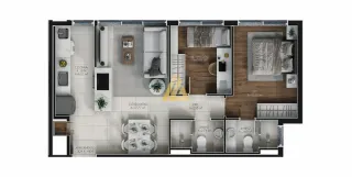 Apartamento com 3 dormitórios, foto 13